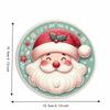 Non-Slip Christmas Santa Coasters Reindeer Insulation Pad Snowman Ceramics  Family Gathering