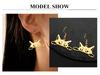 Cazador Sneaking Cat Earrings for Women Stainless Steel Cute Animal Kitten Drop Earrings Jewelry Birthday Gift 2026 New