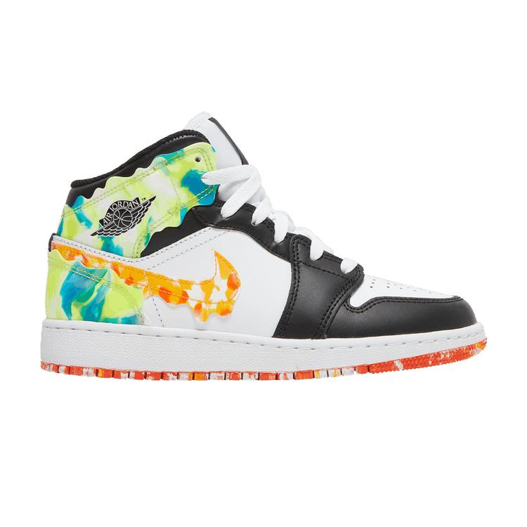 Air Jordan 1 Mid SE GS Drip 36.5