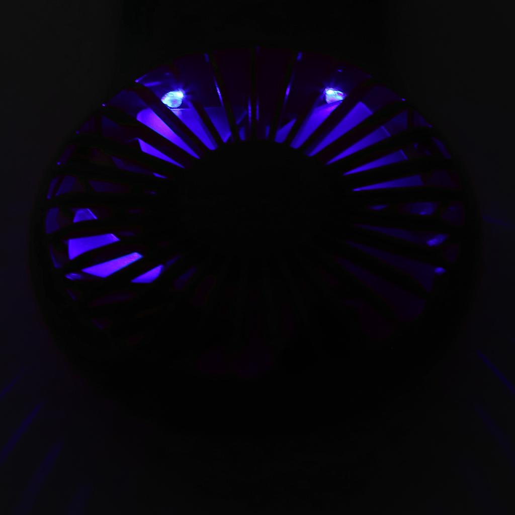 USB Charging Handheld Portable Fan 3 Speed     Fashionable Carabiner Fan