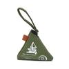 Mini Triangle Canvas Coin Purse
