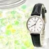 Used [New Battery] SEIKO Seiko Ladies Watch Silver 4130-6000 407210 New Belt