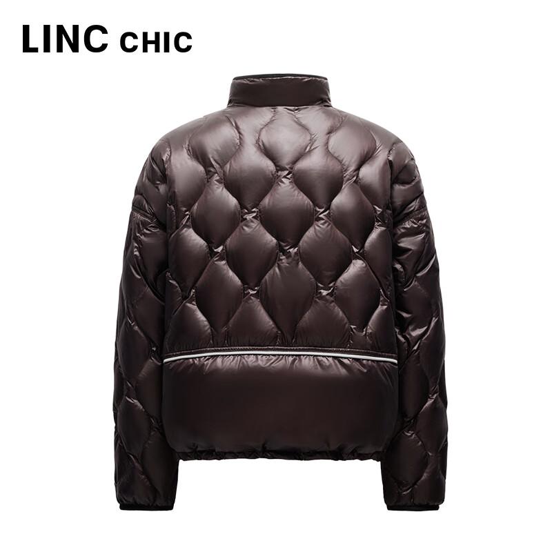 Jinyujie Women's 2024 Autumn Lightweight Duck Down Stand-Collar Jacket