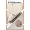 Pantofole di Cotone da Donna per Autunno e Inverno, Scarpe di Cotone da Coppia per Uomo, Spesse, Calde, Antiscivolo, Scarpe di Peluche da Casa