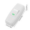 2pcs Classic Small Rocker Button Plastic Light Switch Inline on/Off Boat Shape Switch  Desk Light