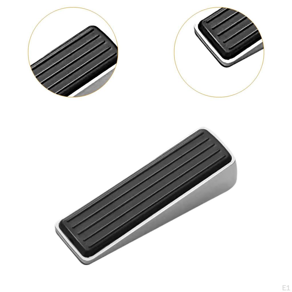 Bottom Door Stopper, Floor Holder for Wall and Carpet, Wedge Hotel Bedroom