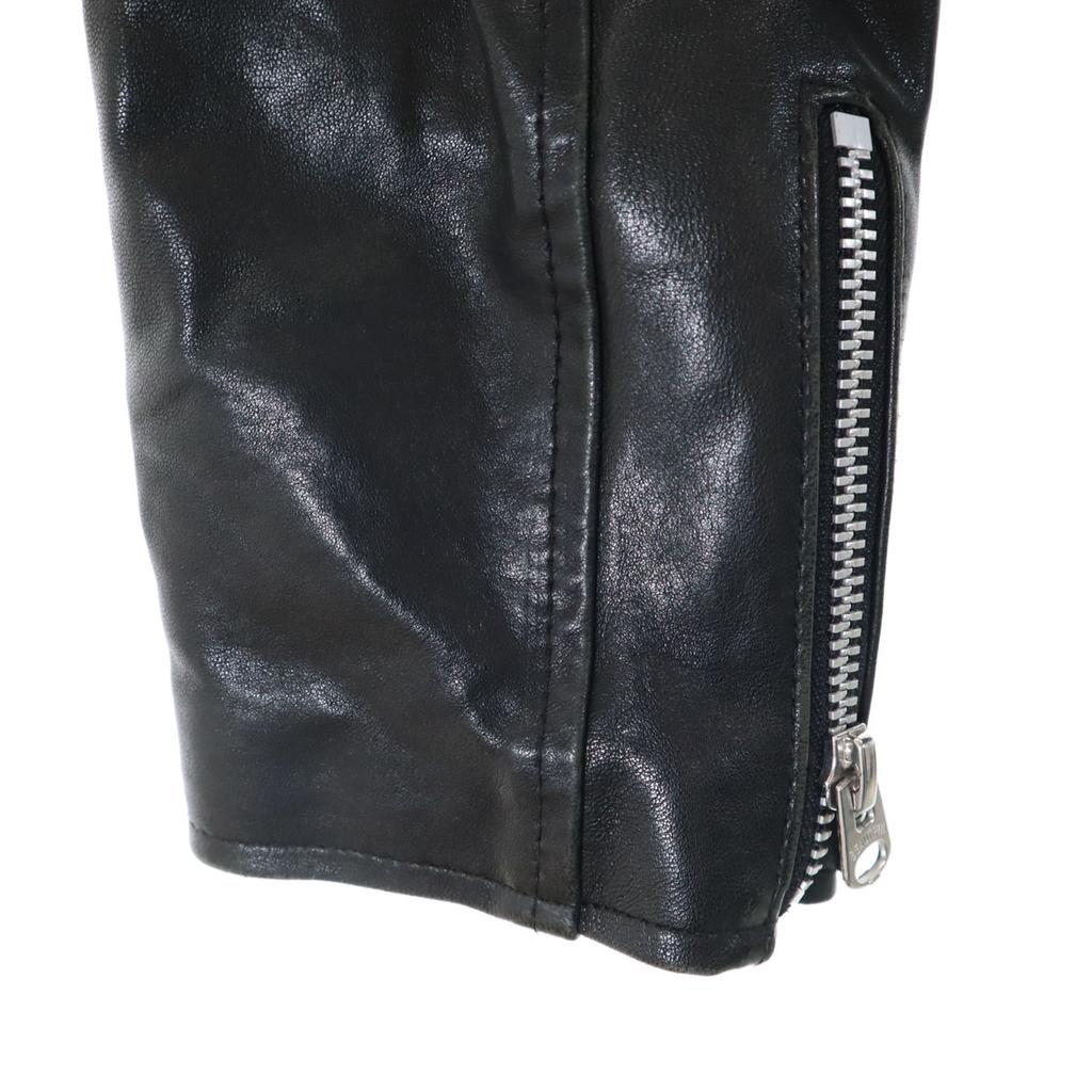 Beautiful people pro UNITED ARROWS Kožená bunda z ovčí kůže Double riders Dětská Použitá