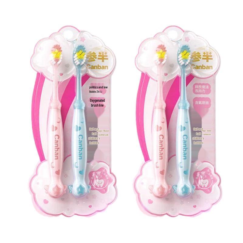 Semi Children's Bubble Magic Wand Toothbrush
