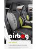 Lynk&Co 03 Suede Saddle Pad: Half-Wrapped Car Seat Cushion Cover