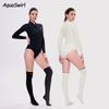 Damen Neopren Schnorchel-Neoprenanzug Set 2mm Mit Langen Socken Thermoschutz Schwimmen Tauchen Surfen Quallenschutz