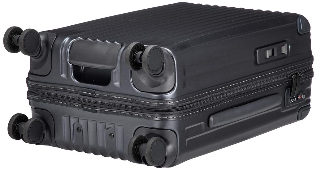 Koffer, leise Bremsrollen, multifunktional, Modell CAT558ST, inklusive Garantie, 36 l, 51 cm, tiefschwarz [Cargo], Handgepäck, 3,1 kg