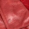 CHANEL 2001 High Summer P17886 Red Goatskin Camellia Lining Leather Jacket Jacket 38 RedUsed