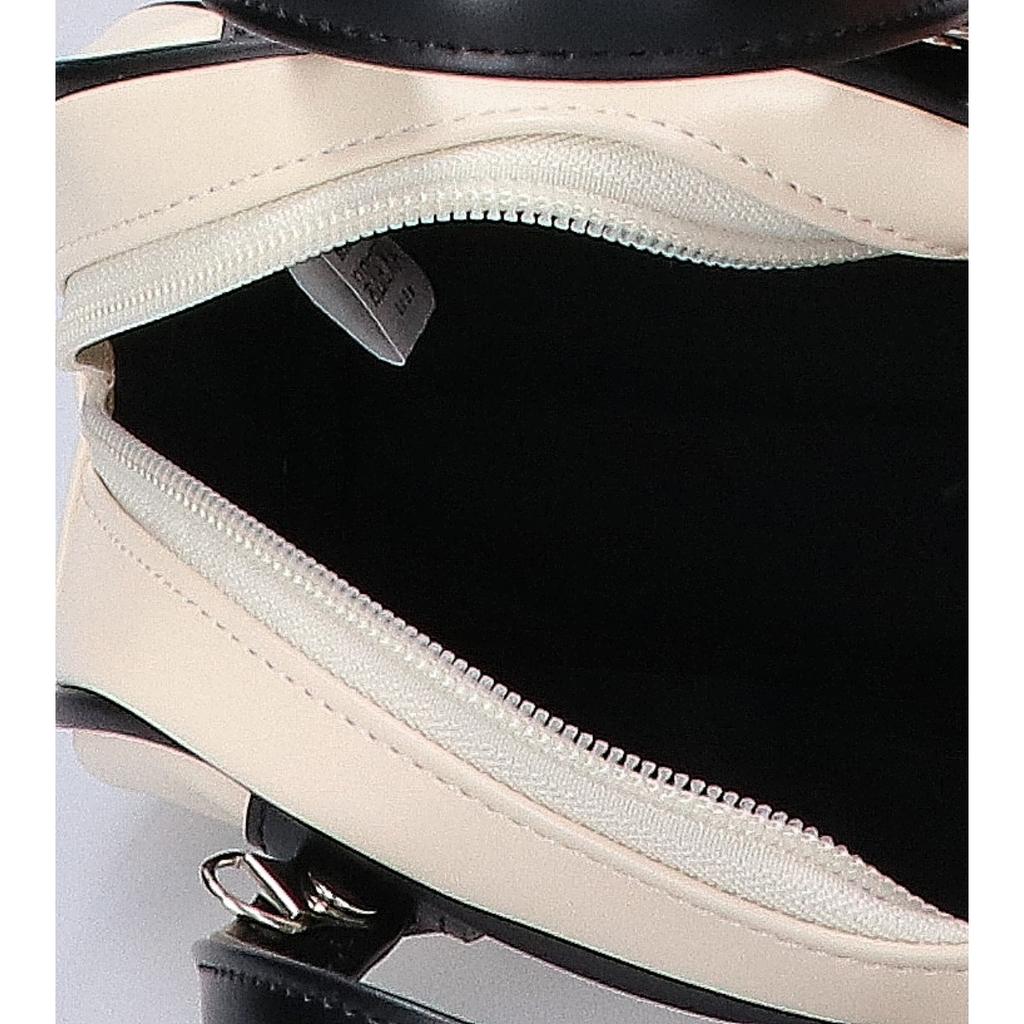 Emis [Good Condition] VINTAGE TOTE 2WAY Shoulder Mini Handbag Ivory / BlackUsed