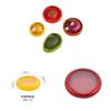 Elliptical Fresh Keeper Box With Abs Material For Vegetables And Fruits Storage