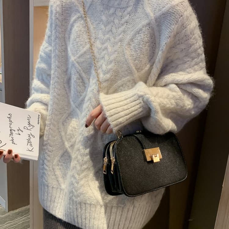 New Chain Small Square Bag Women's Shoulder Messenger Bag