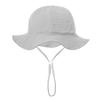Accessories Kids Summer Autumn Baby Fisherman's Hat Solid Prints Muslin Cotton Panama Girls Hat Beach Infant Sun Protection Cap