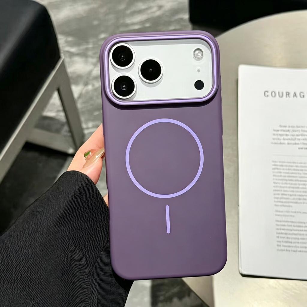 Fashion Magnetic Wireless Charging Case for iPhone 17 16 15 14 13 12 11 Pro Max 16 15 14 Plus Air Ultra Thin Cover Accessories