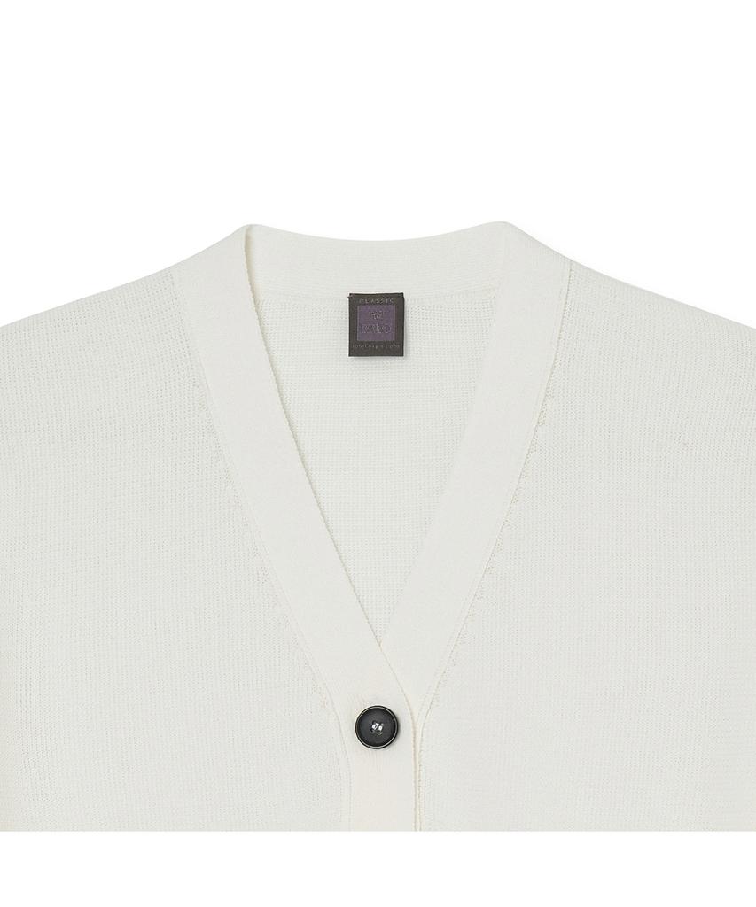 IOLO Women'S Cotton Pocket Cardigan_White