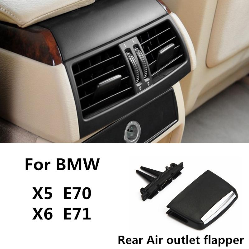 Lämplig för BMW X5 E70 X6 E71 luftkonditionering luftvolym paddelknapp baklucka omkopplare central kontroll cykelknapp