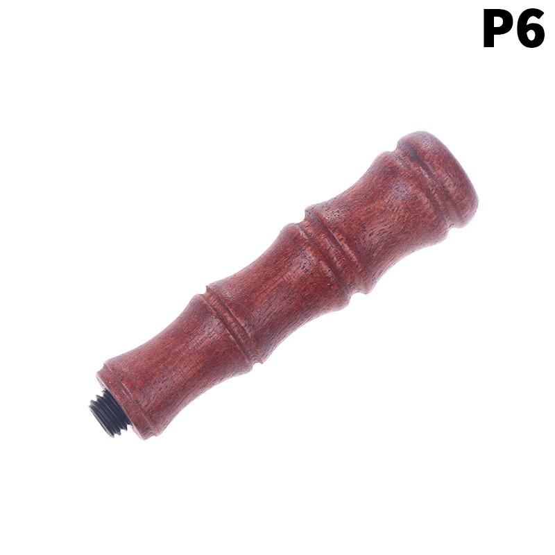 1Pc Portable Mini Diy Seal Tool Retro Pearwood Handle Wax Sealing Stamps Handle Wood Handle Wax Seal Stamp Accessories