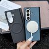 Θήκη για Samsung Galaxy Z Fold 8 Ultra Πολυτελής Ανθεκτική Φυτική Ίνα Υφή Μαγνητικό Αντικραδασμικό Κάλυμμα για Z Fold8 Ultra Θήκη Funda