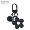 Colorful Fresh Flower Bell Keychain – Handmade Girlish Heart Bag Pendant & Cute Door Ornaments
