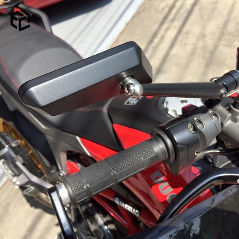 Motorcycle Rearview Handlebar Bar End Mirror For DUCATI Streetfighter V4 848 MONSTER 821 1200 Scrambler 400 800 Moto Accessories
