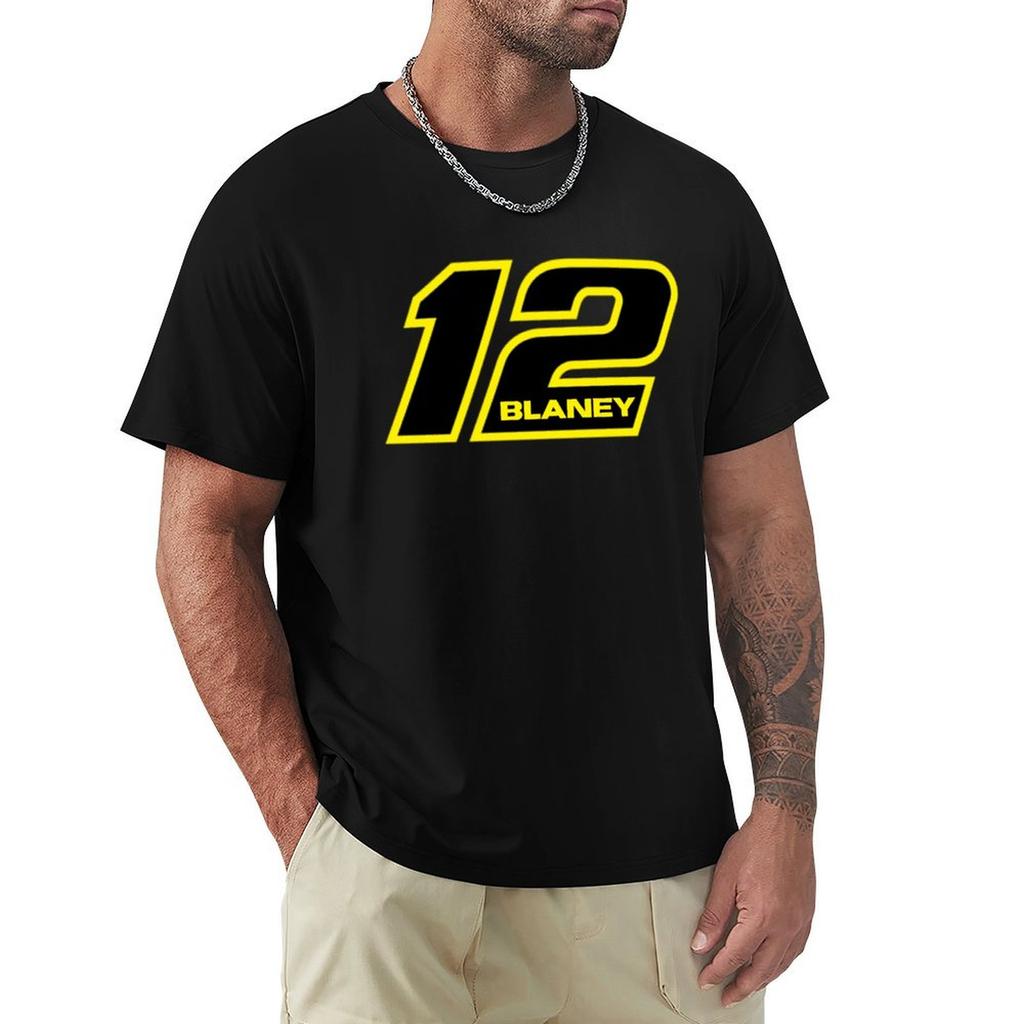 Ryan Blaney 12 T-Shirt Casual Short Sleeve T-Shirt