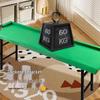 Five-Point Portable Folding Snooker Table with Iron Legs