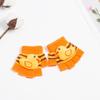 Kids Cartoon Animal Warm Gloves Handwoven Half Finger Gloves Universal Handwear