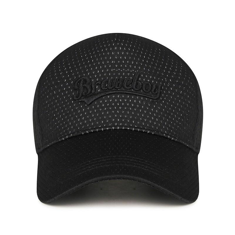 

Outdoor Summer Mesh Cap With Adjustable Fit And Sun Protection For Men And Women Black