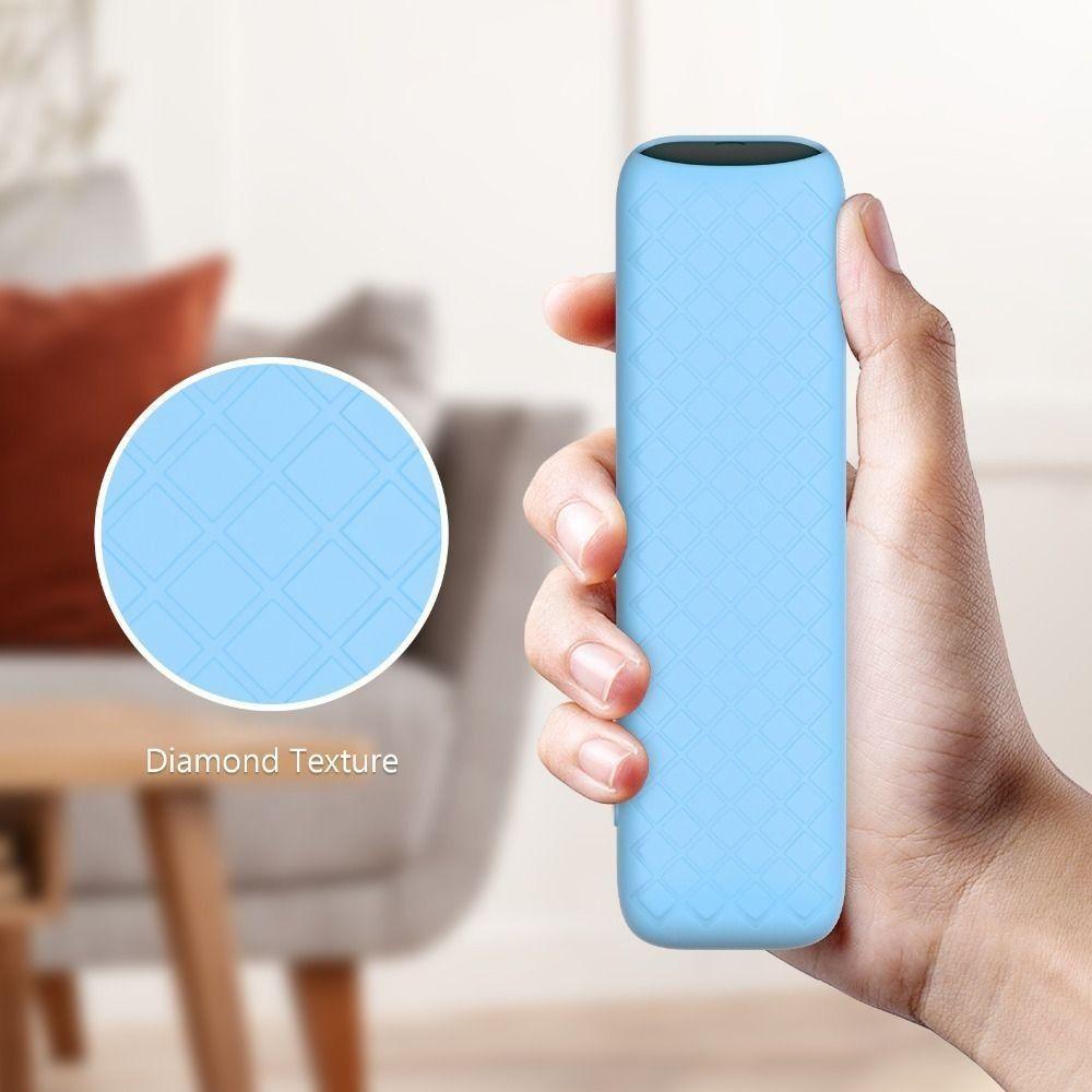 New Silicone Protective Case with Lanyard Protector Soft Shell Shockproof Remote Control Sleeve for onn.GoogleTV Box 4K Pro 2025