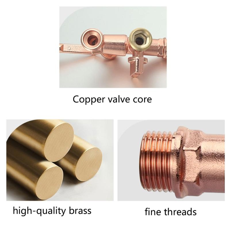 Strong Metal Faucet with Not Freeze Function Easy Installation Metal Water Tap for Washing Machine Outdoor Sink