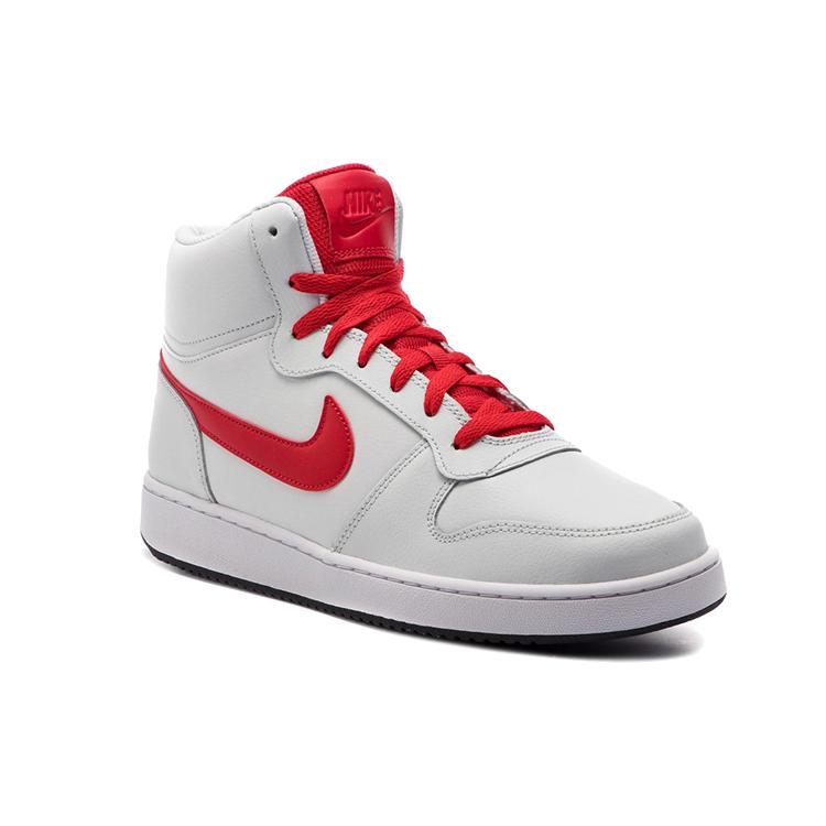 New Nike Ebernon Mid White/Red AQ1773-101