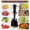 Meat Chopper Hamburger Chopper Premium Heat Resistant Masher And Smasher For Hamburger Meat Ground Beef Ground Turkey Potato