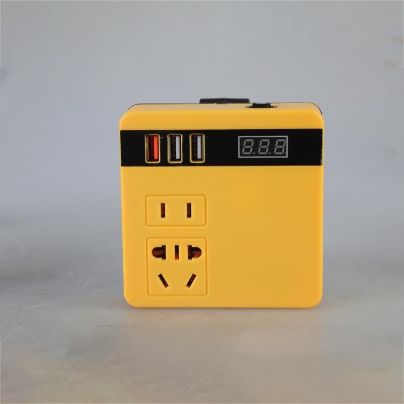 Easy Carry  Power Inverters Small  Power Station Generator Multifunction  Charger Adapter for Battery Converts for Travel & Home