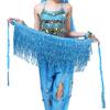 Trajes de danza del vientre para mujer, borlas de lentejuelas, pañuelos de cadera con cuentas, cadenas de cintura, vestidos de baile