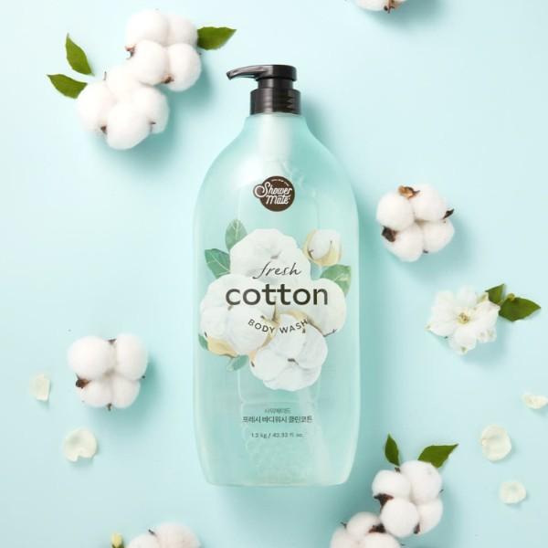 Duschgel Mate Körperpflege Früchte 4 Sorten(Pfirsich / Baumwolle / Beere / Yuzu) 1200g, koreanische Kosmetik