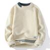 Men's Fall and Winter Sports Breathable Sweater Youth Round Neck Pullover Handsome Tops
