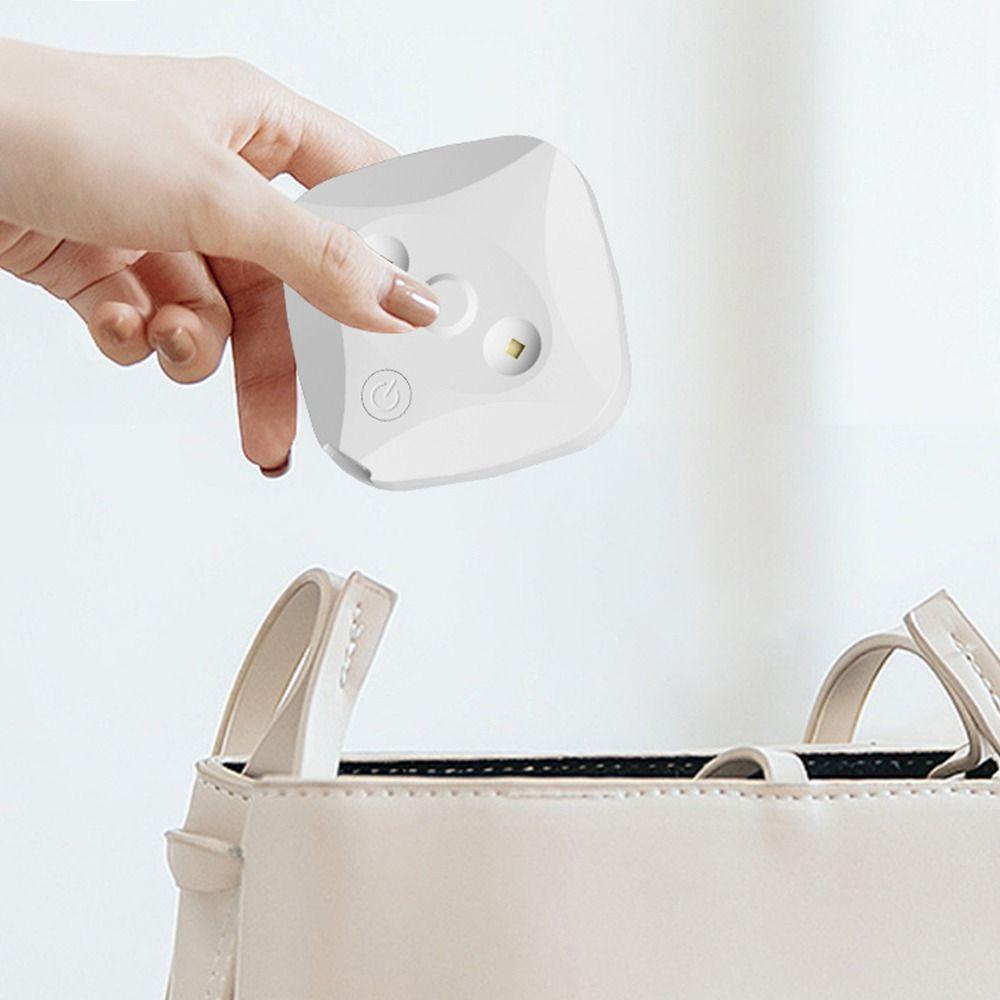 White UV Toilet Disinfection Lamp Plastic Ultraviolet Lamp Intelligent Toilet Sterilizer  Travel