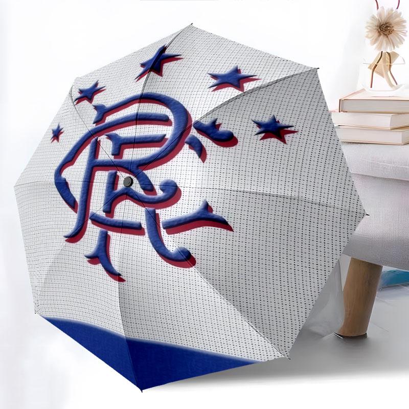 Rangers, Automatic Folding Umbrella, Portable and Foldable Design, 8 Ribs, a Christmas or Birthday Gift.