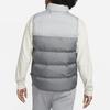 Nike Storm-FIT Windrunner Color Block Logo Stand Collar Zip Vest Men Vests Gray FB8193-077
