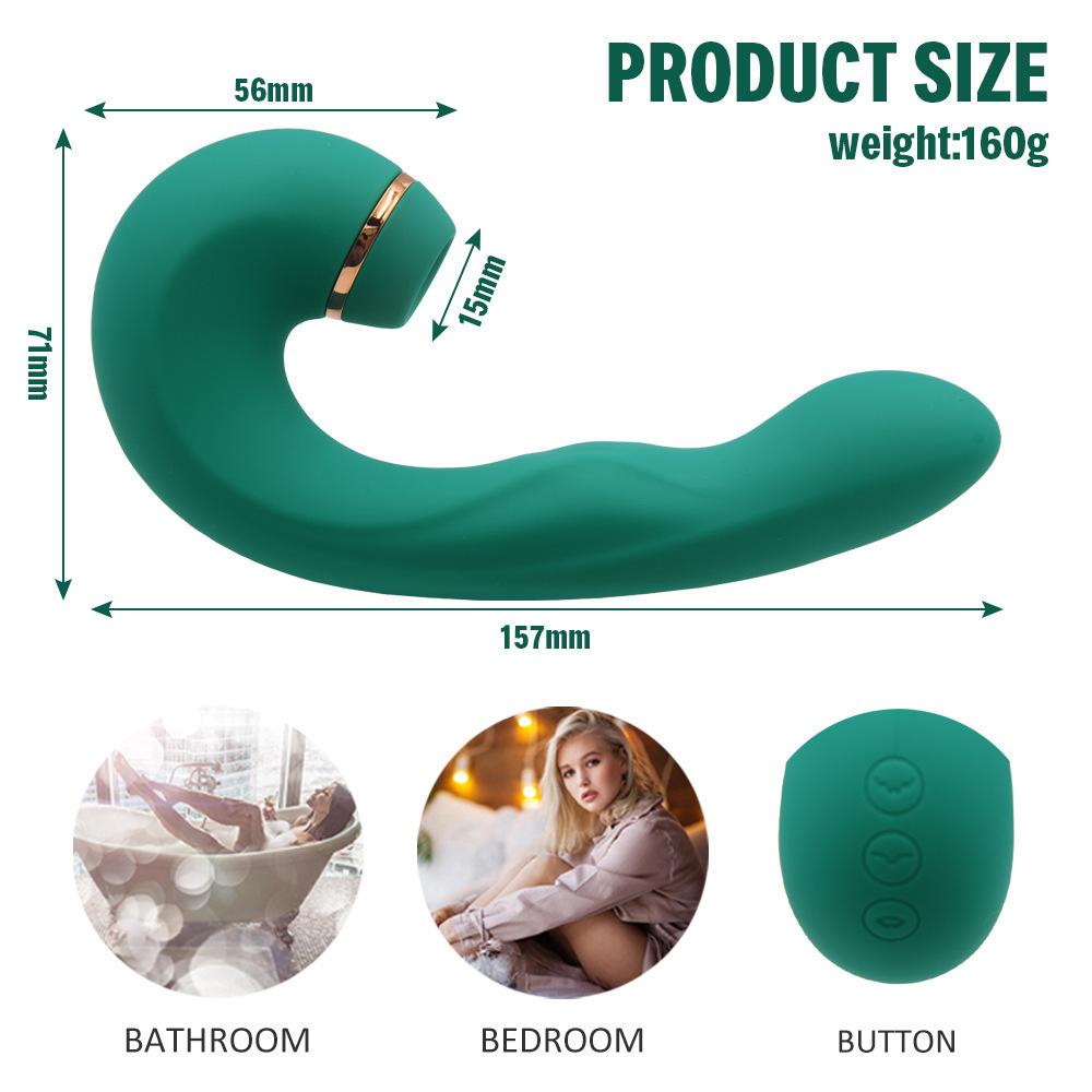 Green Vibrator 10 Frequency Female Masturbation Device Adult Sex Toys