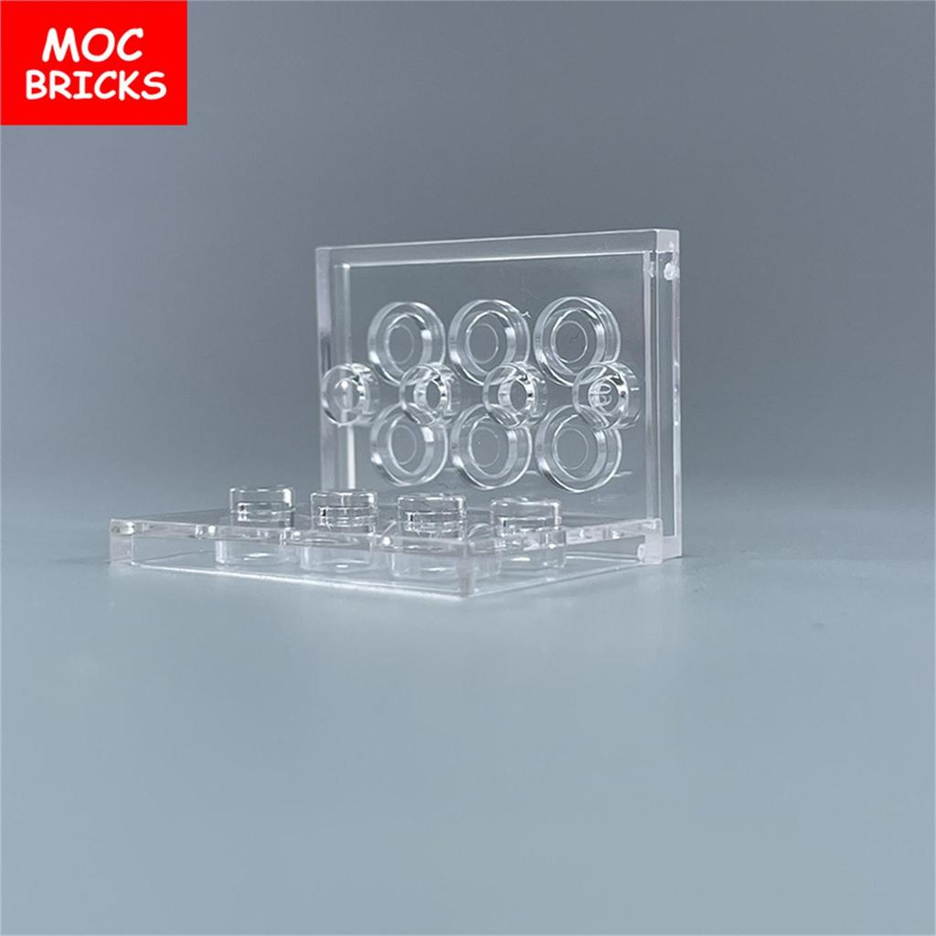 10pcs/lot MOC Bricks 88646 Figure Display Stand Baseplate 3x4 DIY Educational Building Blocks Action Figure Kids Gifts