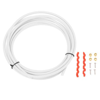 Fahrradbremszug und Anschlussnippel-Set Hohe Festigkeit Fahrrad Scheibenbremse Hydraulikschlauch-Set für Mineralöl DOT-Öl