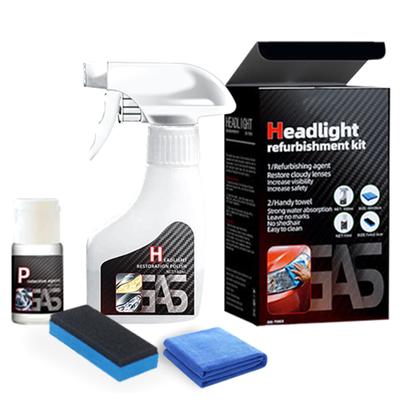 Car Headlight Scratch Restoring Fluids Multifunctional Headlight Polish Liquid Headlight Restorer Polishing Anti-Scratch Liquid