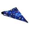 COLORFUL CANDY STYLE Back Cross Kids Apron Future Planetary Exploration and Spaceship Set Boys Cool Kids Children Apron Triangle Scarf Set Kids Apron