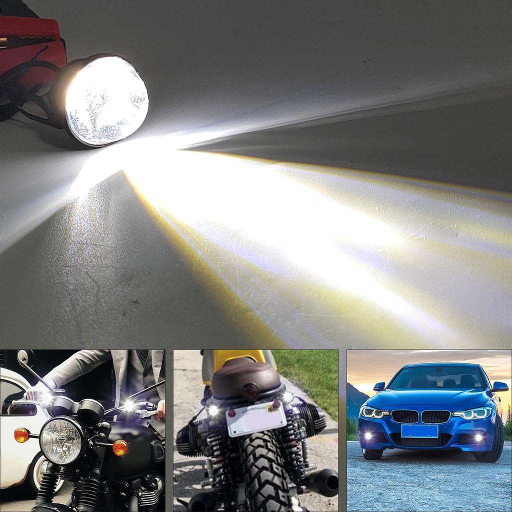 Aoling Eagle Eye, 12 V, Large LED, 1.4 Inches (35 Mm), Daylight, Car LED