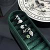 Niche Design High-End Light Luxury Open Ring Simple Flower Grape Personality Get Ring