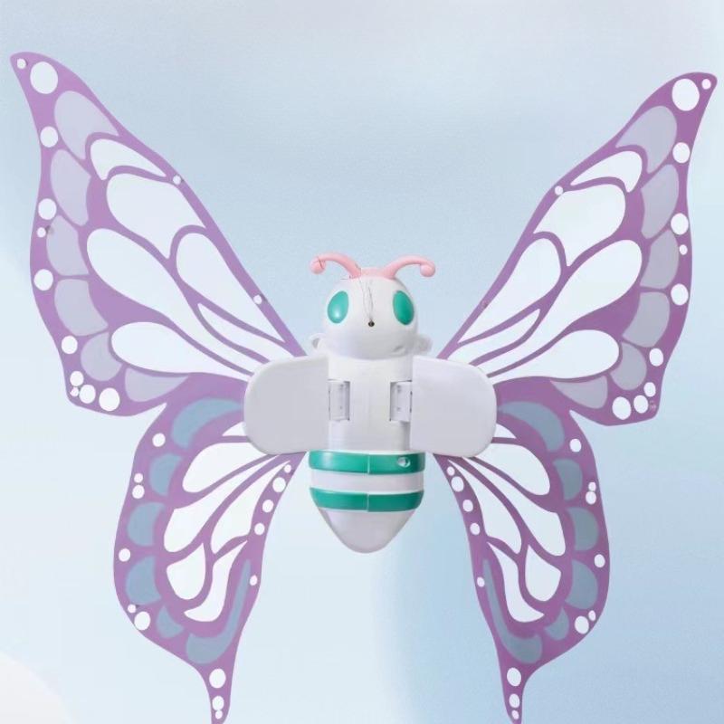 

Chlidren Kawaii Sylph Angel Electric Lighted Butterfly Wings Backpiece Wings Will Move Performance Electronic Lighted Kids Glfts Set